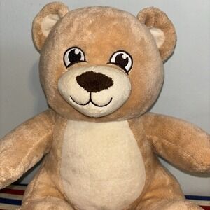 Build a Bear Velvet Hugs Brown Tan Soft Plush Teddy Asthma Allergy Friendly BABW